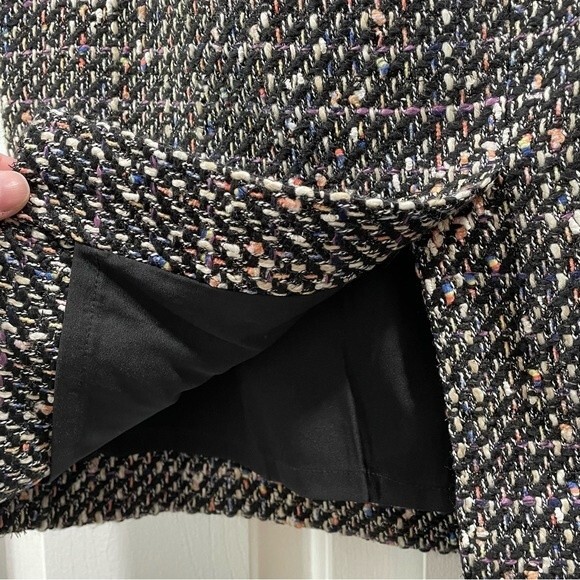 Talbots Tweed Multicolor Pencil Skirt Size 2 - Picture 7 of 15